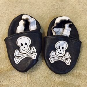 Koala baby leather baby booties